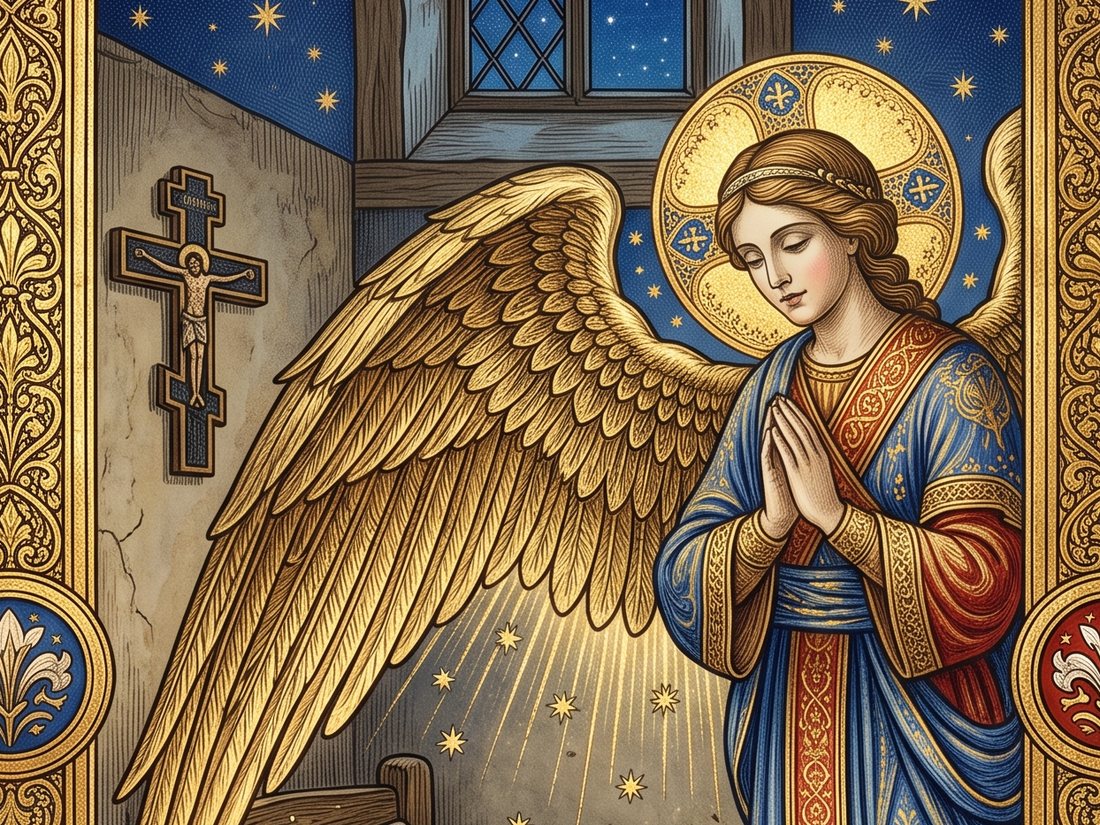 O anjo da guarda e a criança